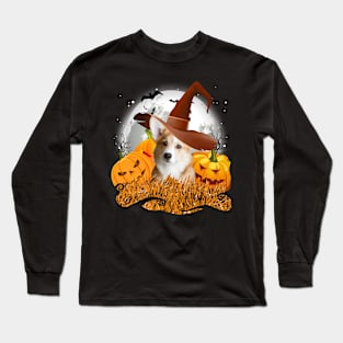 Corgi halloween love Long Sleeve T-Shirt